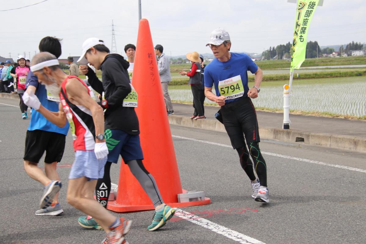 いわて奥州きらめきマラソン2019その3 給水(2)(15)・10km折返し編 2019/05/19