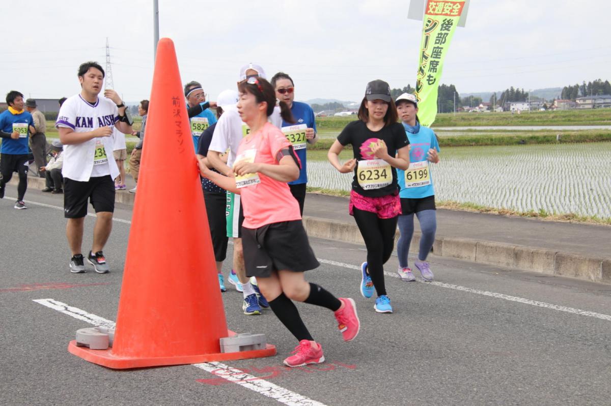 いわて奥州きらめきマラソン2019その3 給水(2)(15)・10km折返し編 2019/05/19