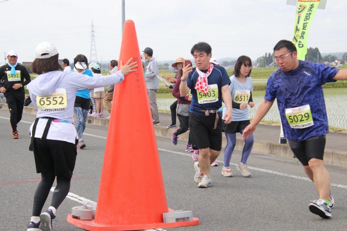 いわて奥州きらめきマラソン2019その3 給水(2)(15)・10km折返し編 2019/05/19
