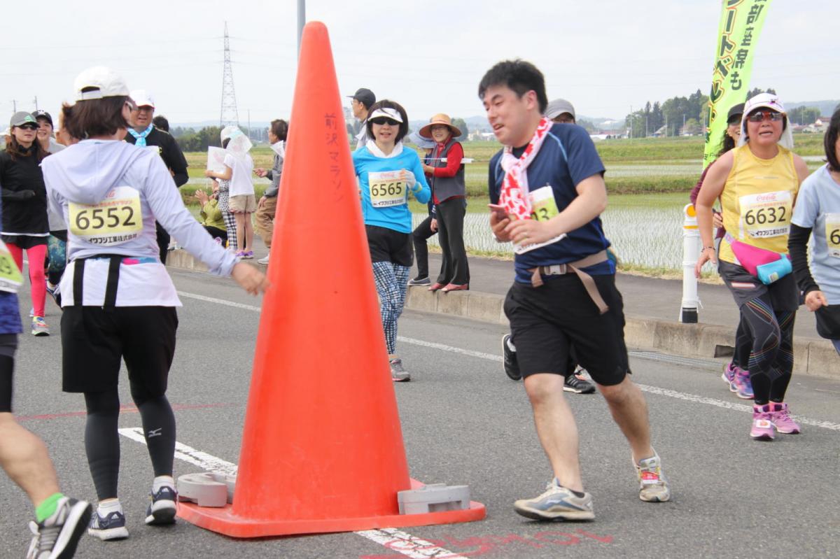 いわて奥州きらめきマラソン2019その3 給水(2)(15)・10km折返し編 2019/05/19