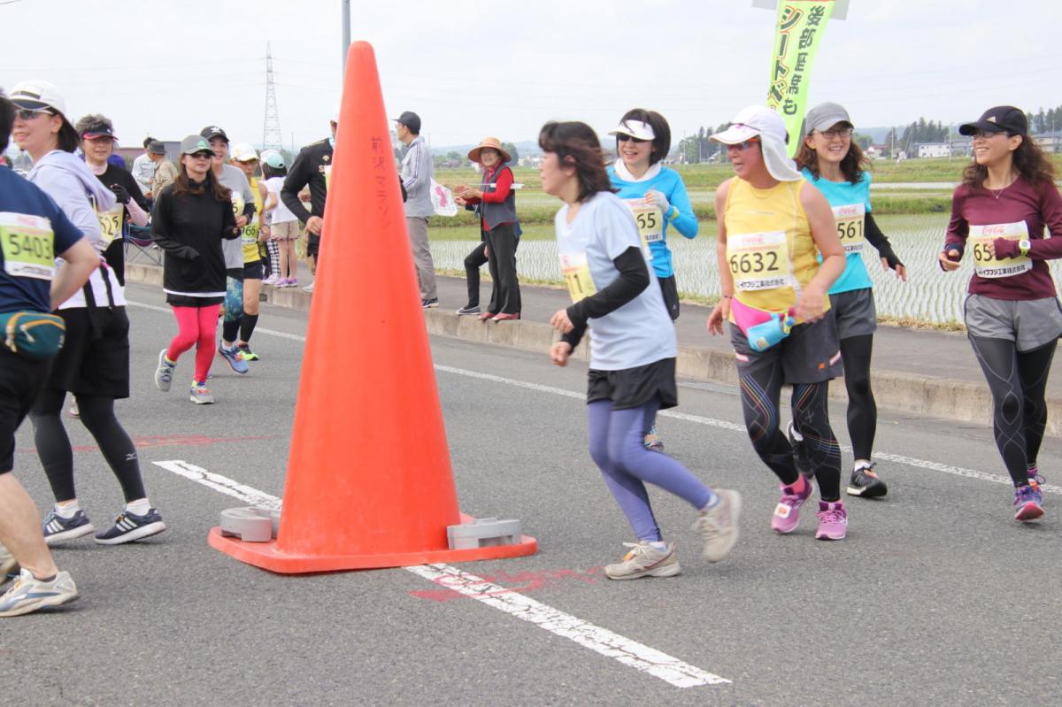 いわて奥州きらめきマラソン2019その3 給水(2)(15)・10km折返し編 2019/05/19