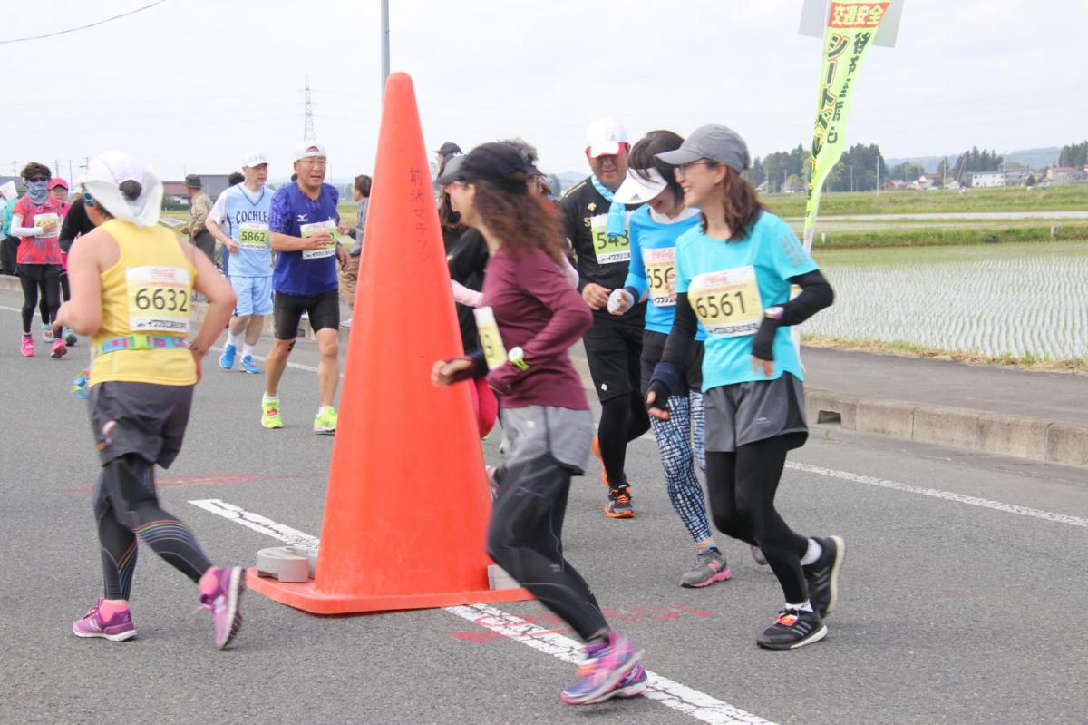 いわて奥州きらめきマラソン2019その3 給水(2)(15)・10km折返し編 2019/05/19