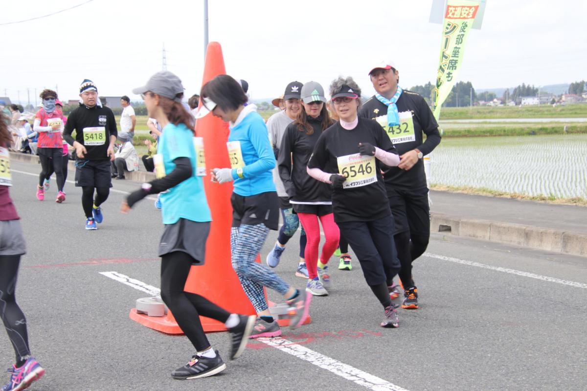 いわて奥州きらめきマラソン2019その3 給水(2)(15)・10km折返し編 2019/05/19