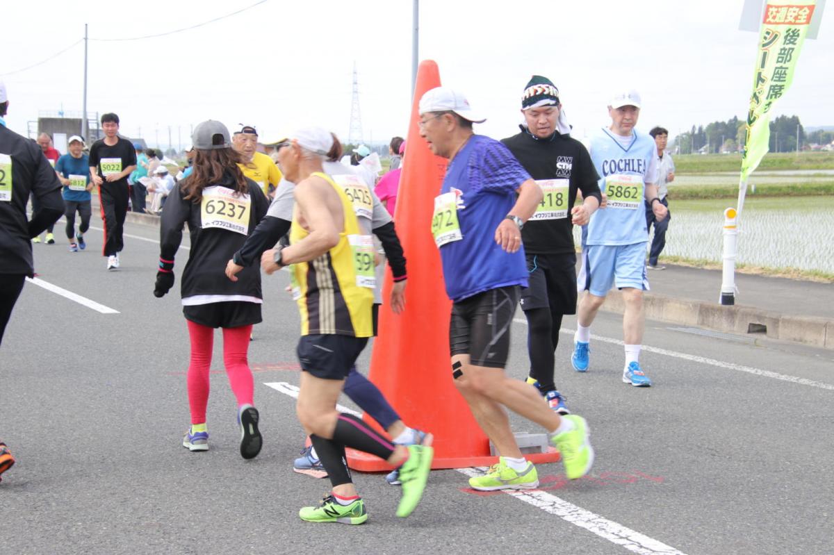 いわて奥州きらめきマラソン2019その3 給水(2)(15)・10km折返し編 2019/05/19