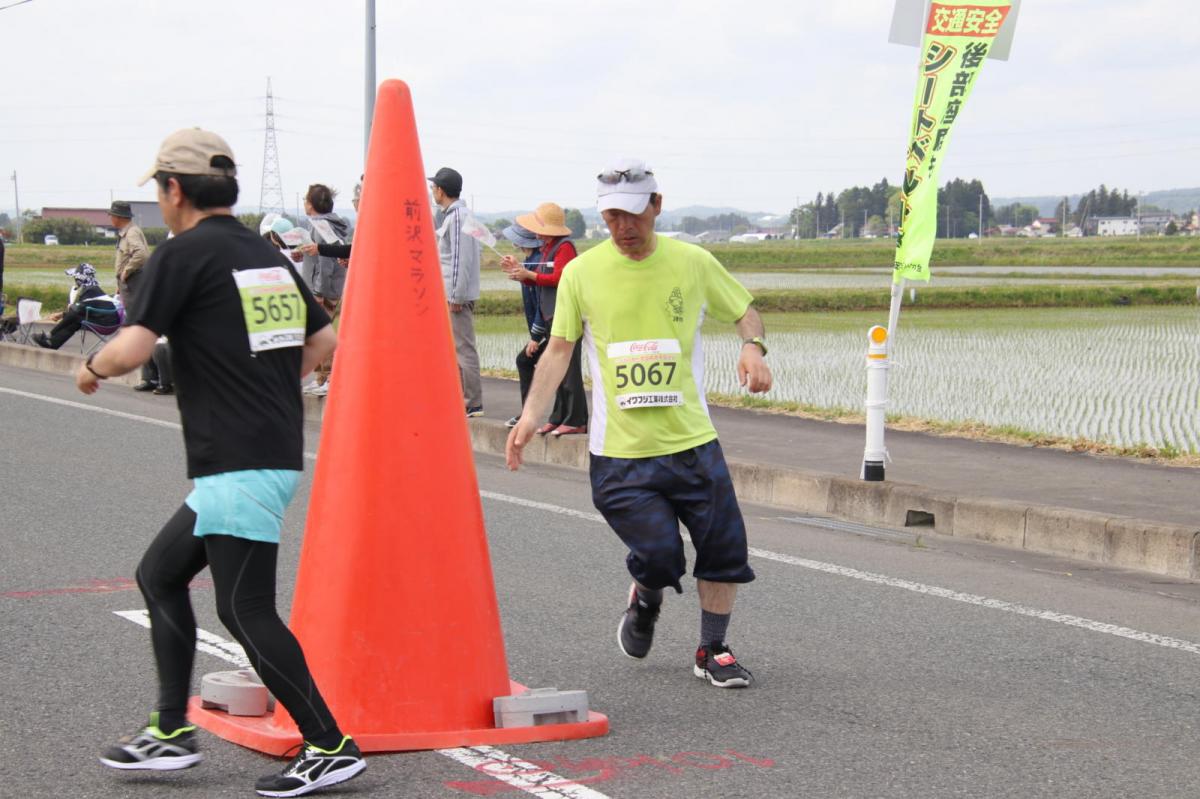 いわて奥州きらめきマラソン2019その3 給水(2)(15)・10km折返し編 2019/05/19