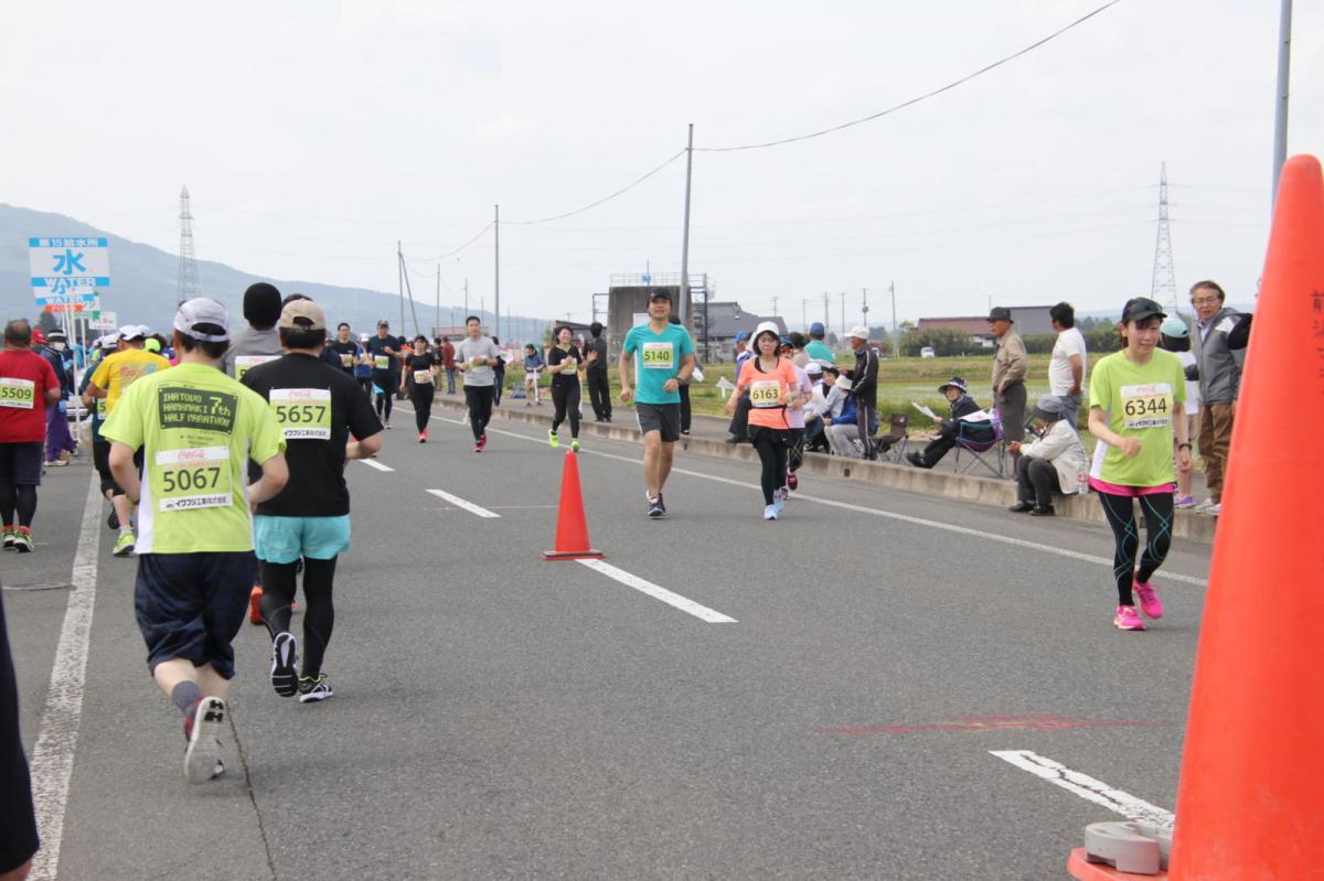 いわて奥州きらめきマラソン2019その3 給水(2)(15)・10km折返し編 2019/05/19