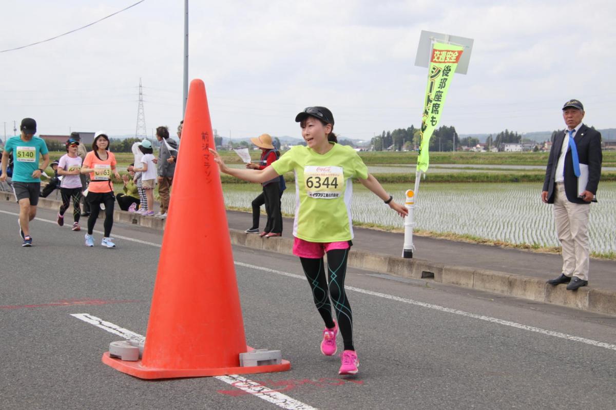 いわて奥州きらめきマラソン2019その3 給水(2)(15)・10km折返し編 2019/05/19