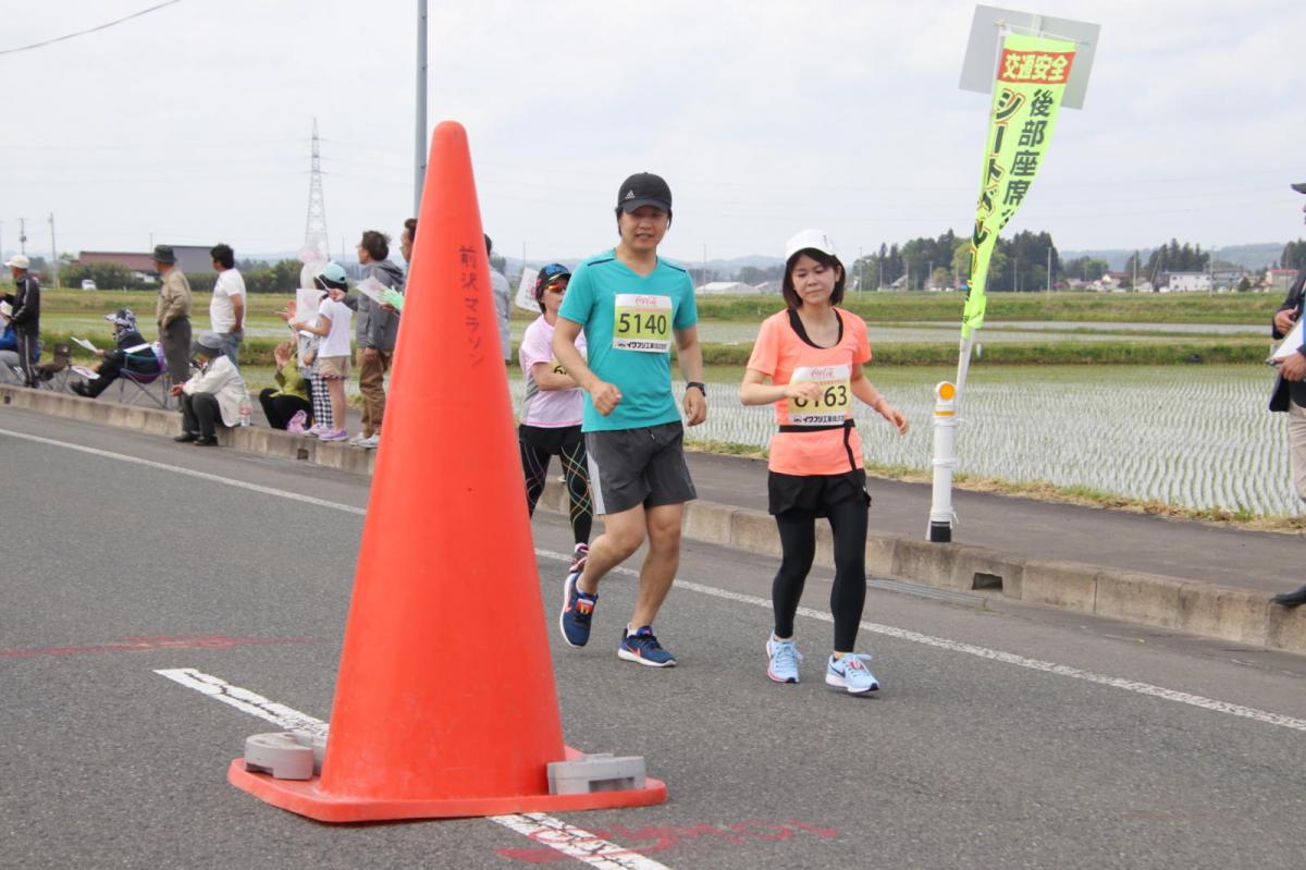 いわて奥州きらめきマラソン2019その3 給水(2)(15)・10km折返し編 2019/05/19