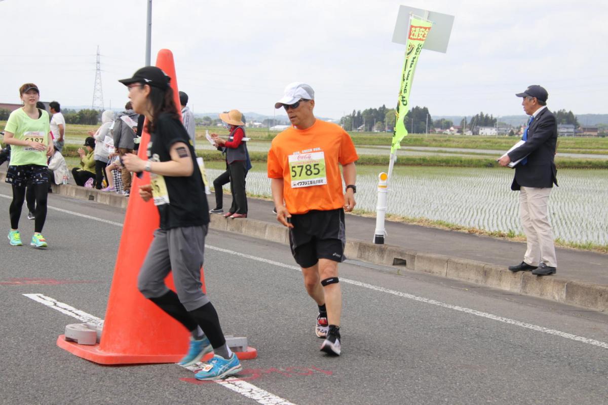 いわて奥州きらめきマラソン2019その3 給水(2)(15)・10km折返し編 2019/05/19