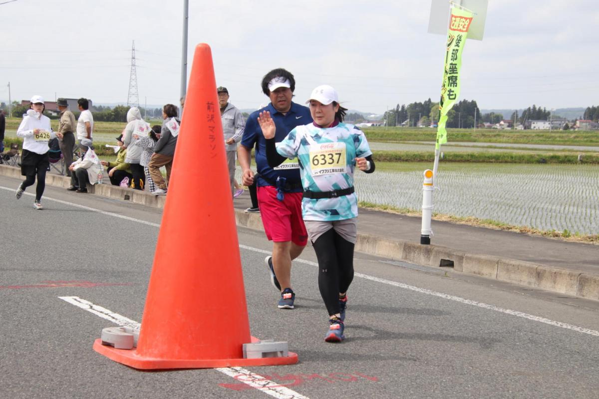 いわて奥州きらめきマラソン2019その3 給水(2)(15)・10km折返し編 2019/05/19