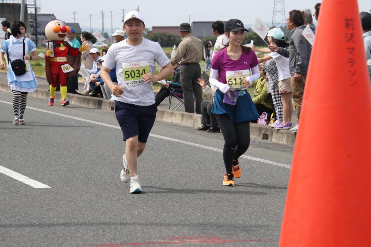 いわて奥州きらめきマラソン2019その3 給水(2)(15)・10km折返し編 2019/05/19