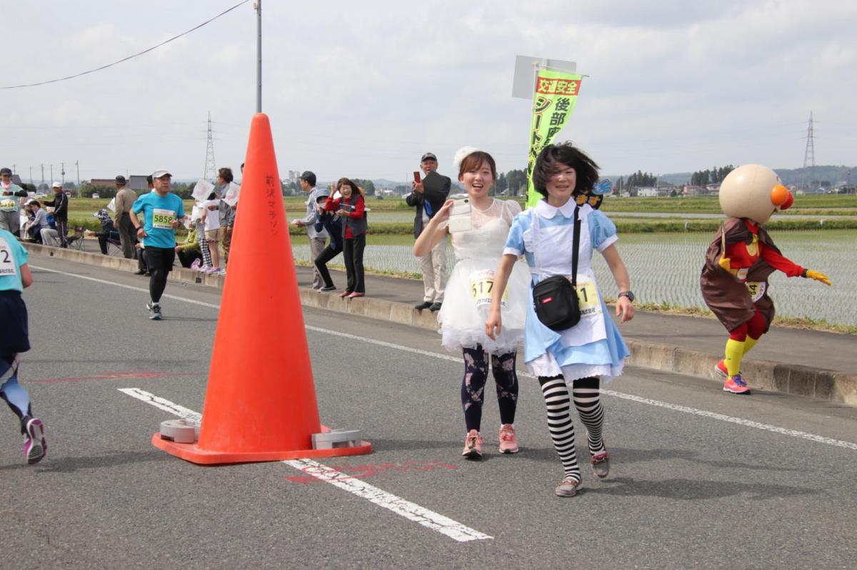 いわて奥州きらめきマラソン2019その3 給水(2)(15)・10km折返し編 2019/05/19