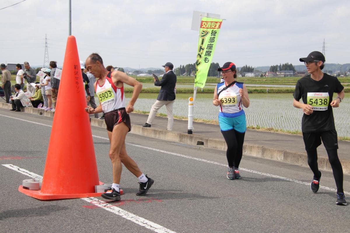 いわて奥州きらめきマラソン2019その3 給水(2)(15)・10km折返し編 2019/05/19