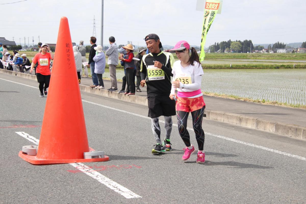 いわて奥州きらめきマラソン2019その3 給水(2)(15)・10km折返し編 2019/05/19