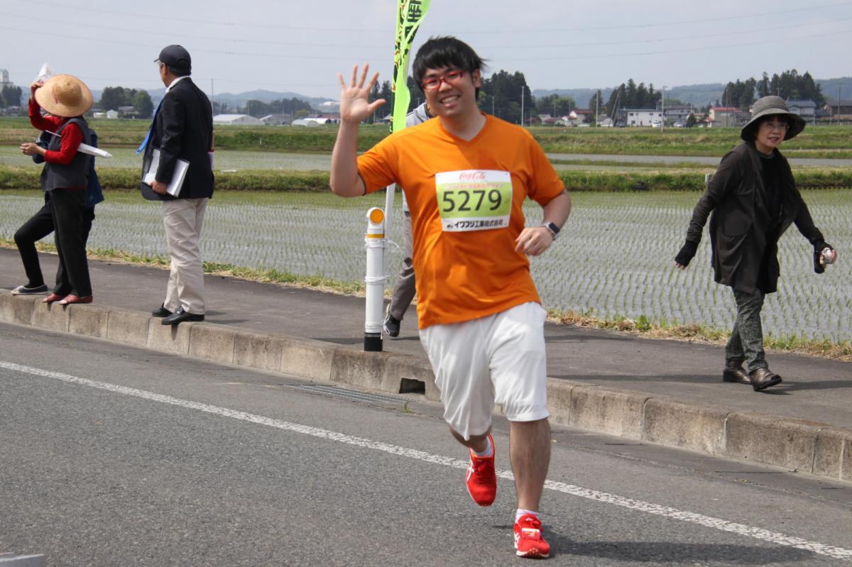いわて奥州きらめきマラソン2019その3 給水(2)(15)・10km折返し編 2019/05/19