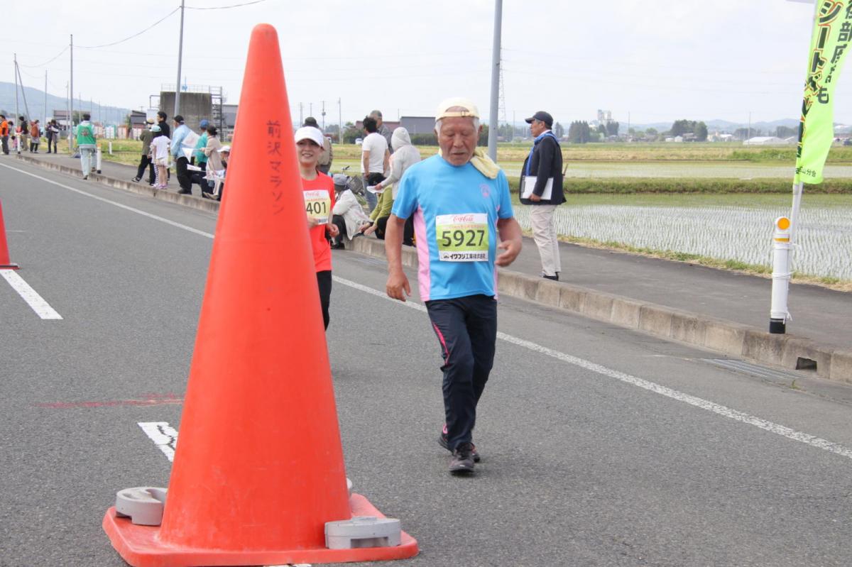 いわて奥州きらめきマラソン2019その3 給水(2)(15)・10km折返し編 2019/05/19