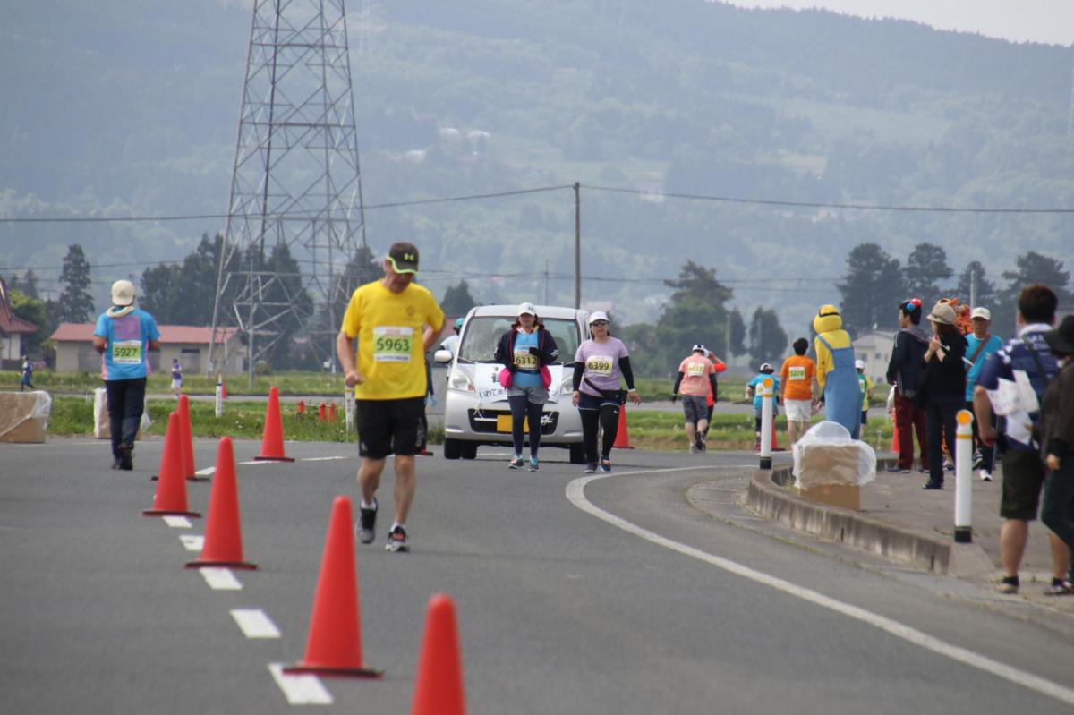 いわて奥州きらめきマラソン2019その3 給水(2)(15)・10km折返し編 2019/05/19