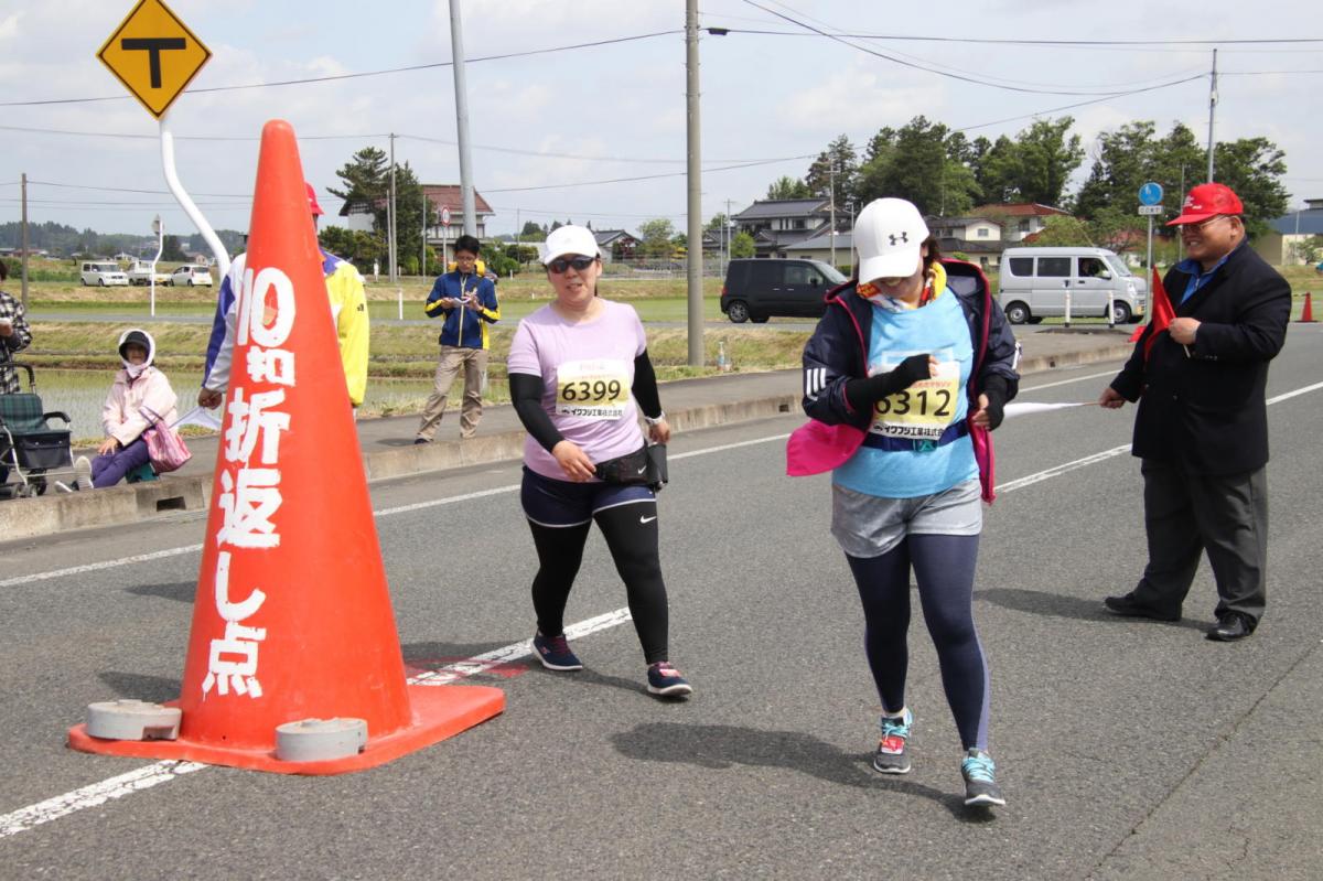 いわて奥州きらめきマラソン2019その3 給水(2)(15)・10km折返し編 2019/05/19