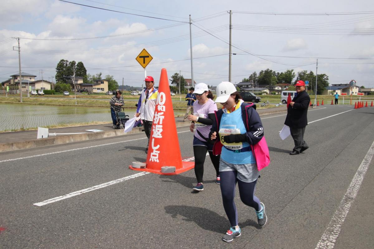 いわて奥州きらめきマラソン2019その3 給水(2)(15)・10km折返し編 2019/05/19