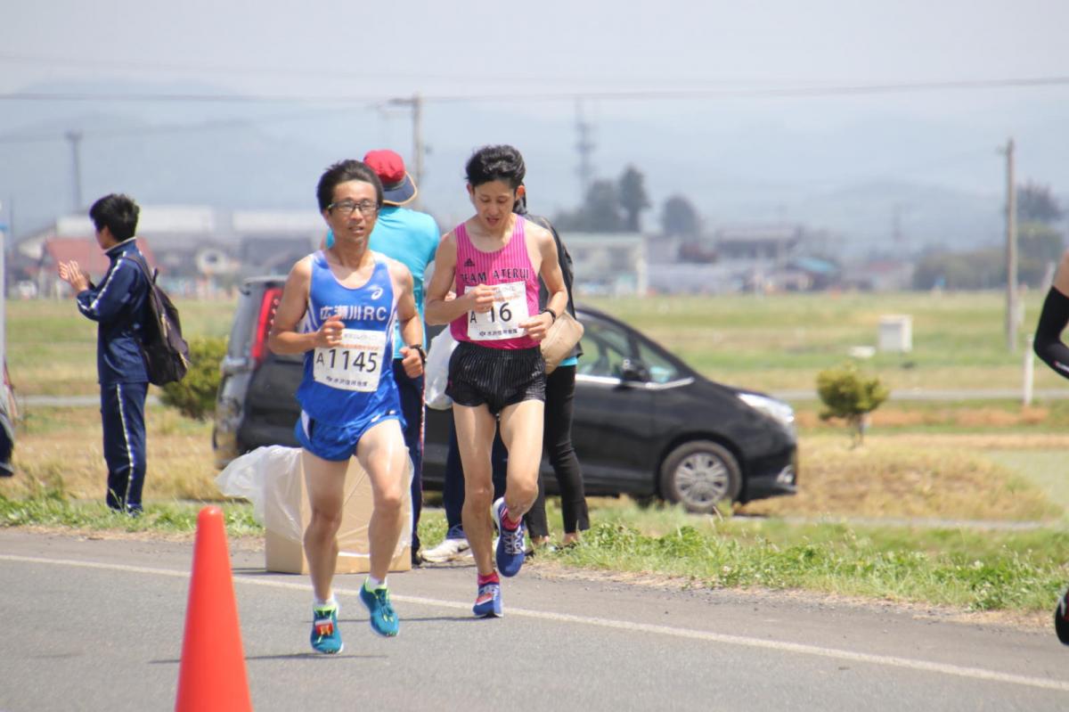 いわて奥州きらめきマラソン2019その3 給水(2)(15)・10km折返し編 2019/05/19