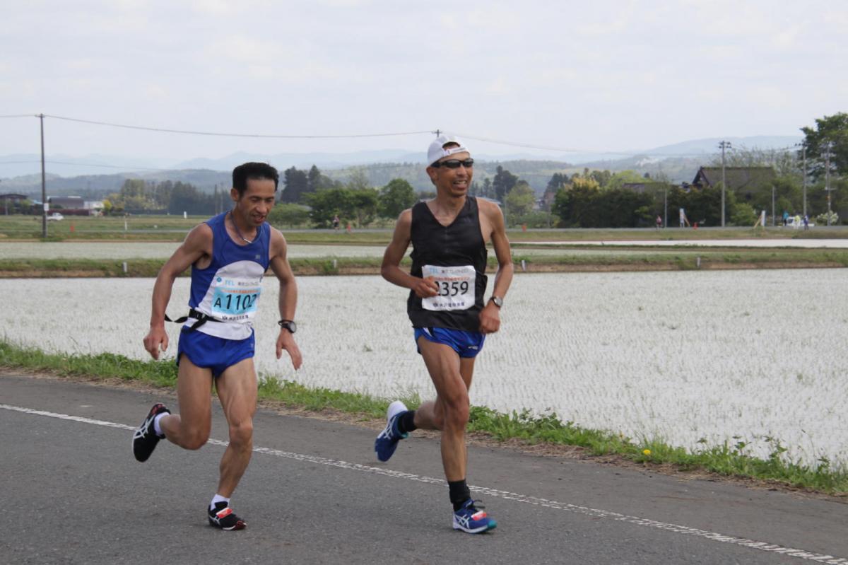 いわて奥州きらめきマラソン2019その3 給水(2)(15)・10km折返し編 2019/05/19