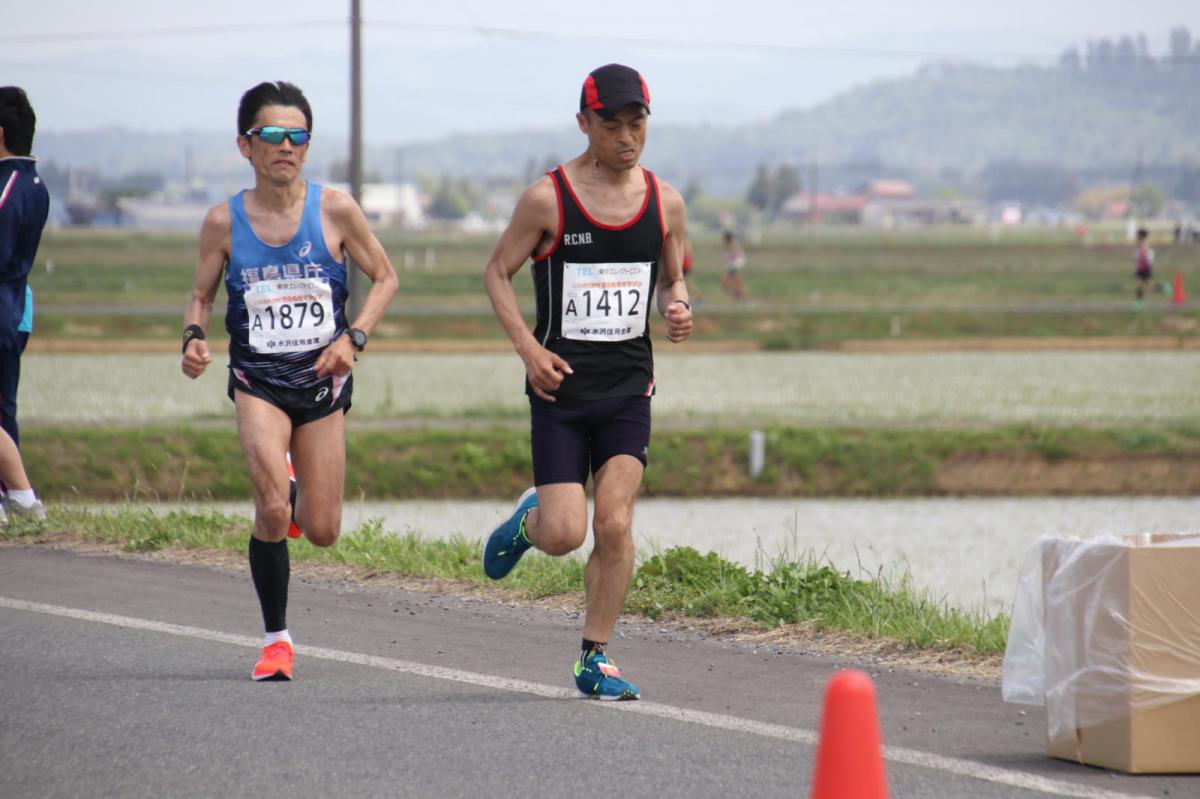 いわて奥州きらめきマラソン2019その3 給水(2)(15)・10km折返し編 2019/05/19