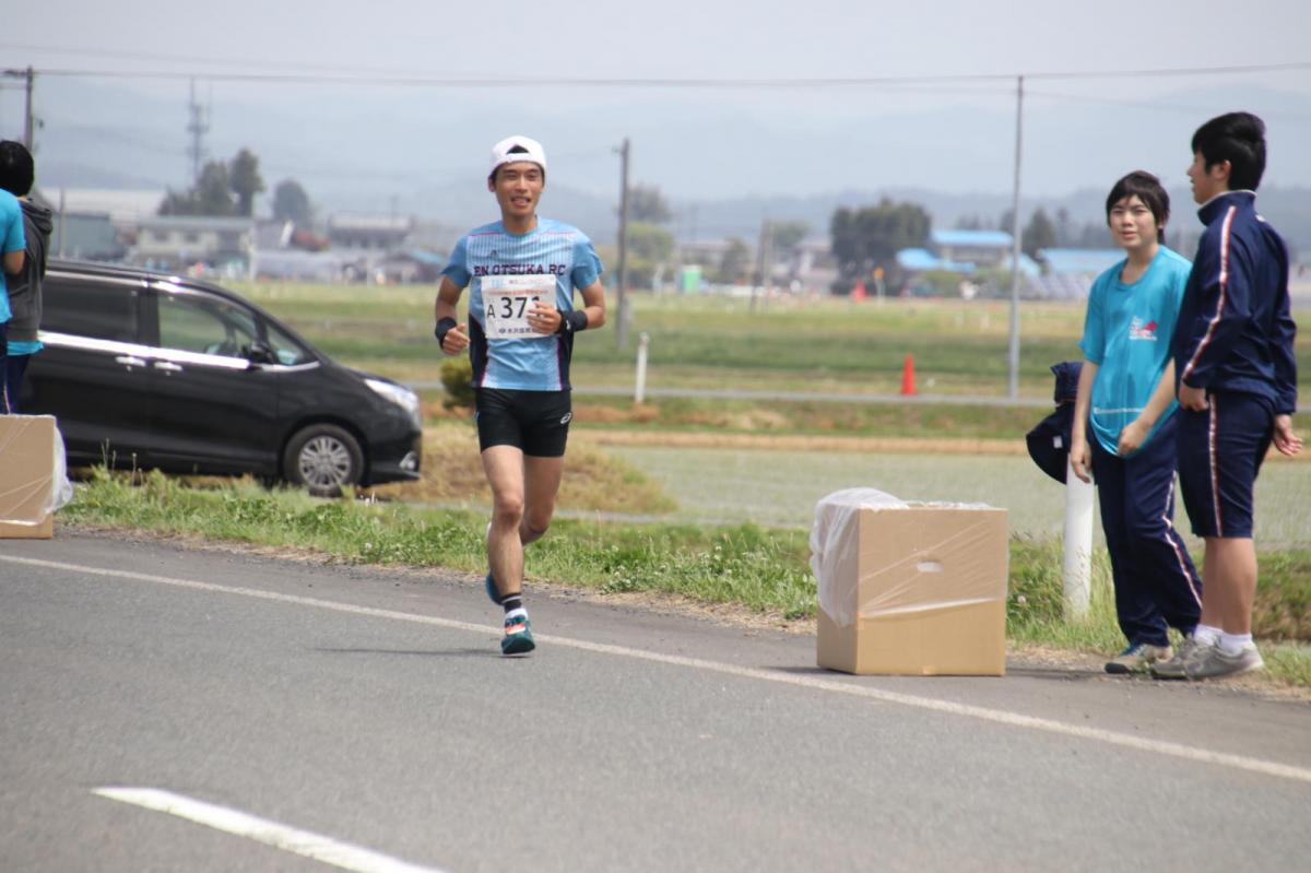 いわて奥州きらめきマラソン2019その3 給水(2)(15)・10km折返し編 2019/05/19