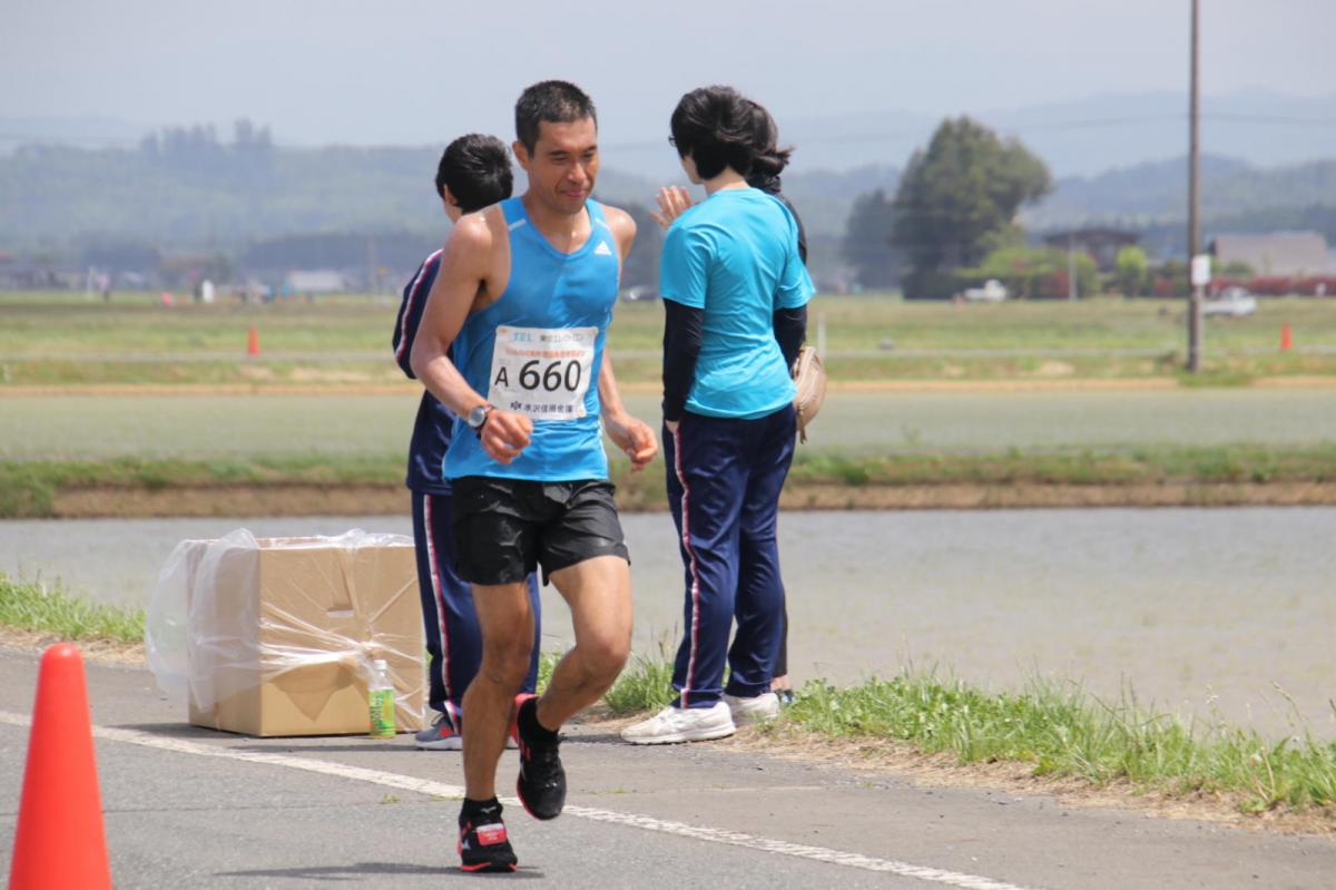 いわて奥州きらめきマラソン2019その3 給水(2)(15)・10km折返し編 2019/05/19