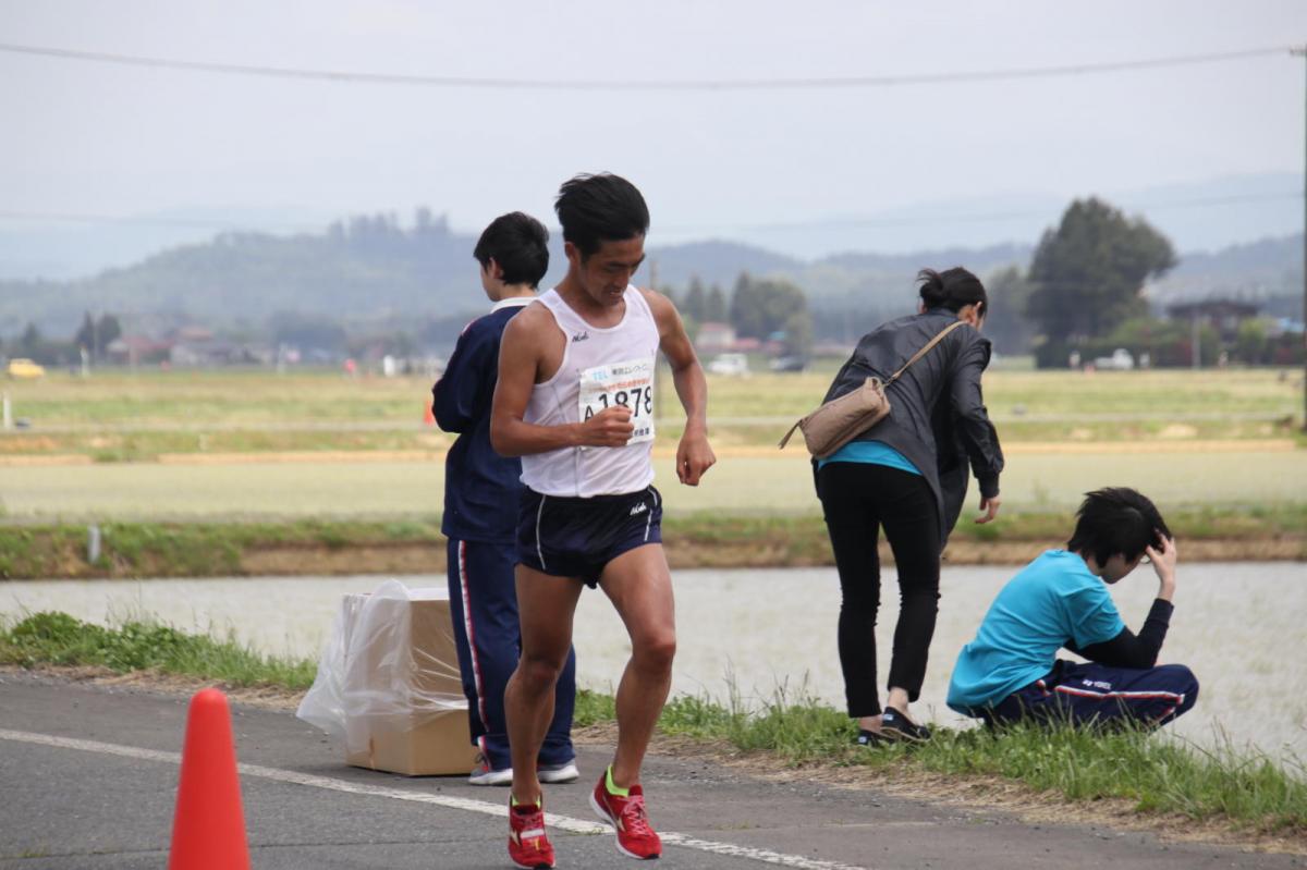 いわて奥州きらめきマラソン2019その3 給水(2)(15)・10km折返し編 2019/05/19