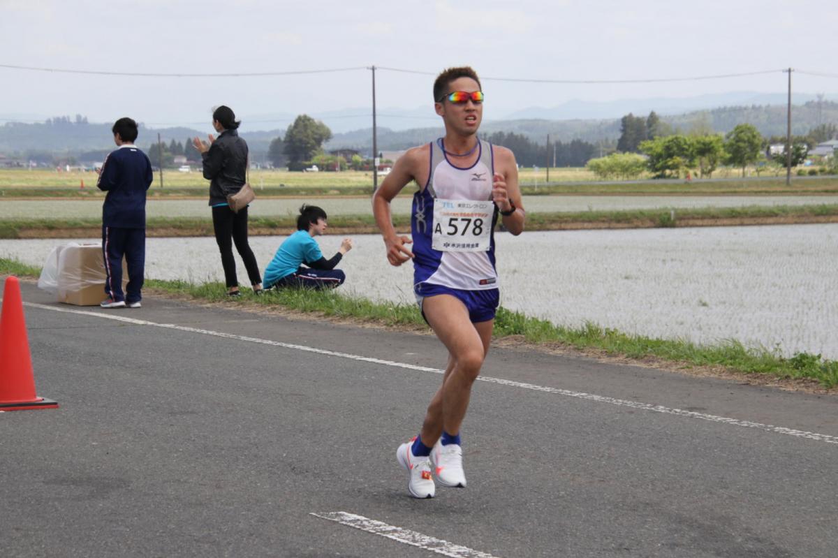 いわて奥州きらめきマラソン2019その3 給水(2)(15)・10km折返し編 2019/05/19