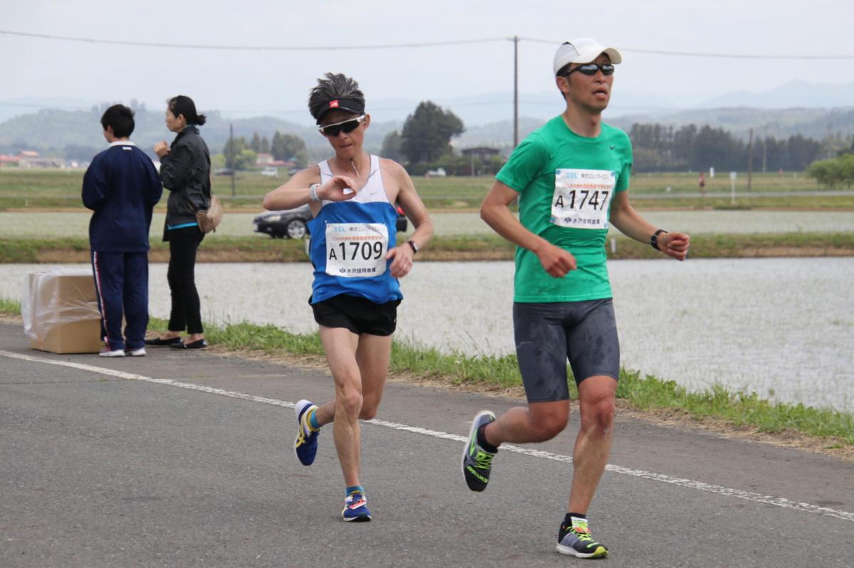 いわて奥州きらめきマラソン2019その3 給水(2)(15)・10km折返し編 2019/05/19