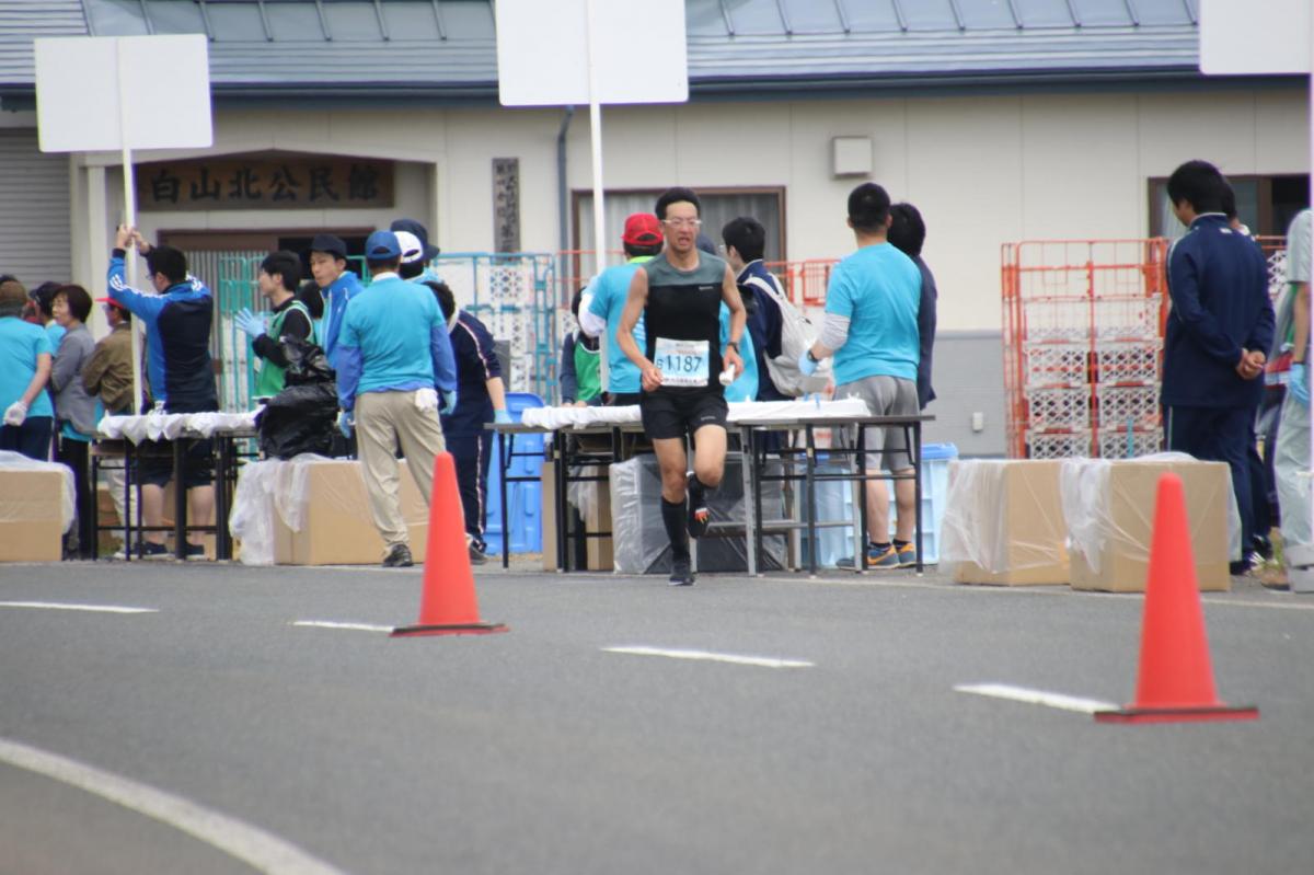 いわて奥州きらめきマラソン2019その3 給水(2)(15)・10km折返し編 2019/05/19