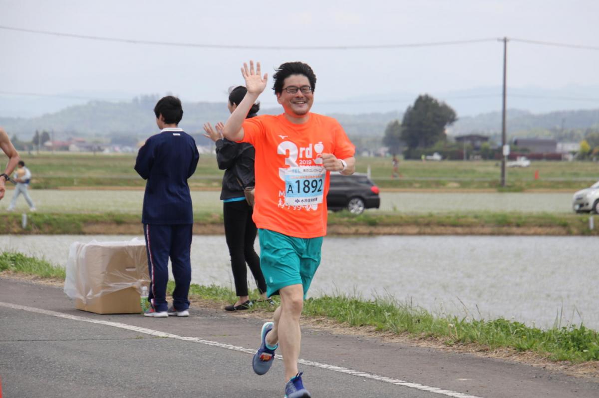 いわて奥州きらめきマラソン2019その3 給水(2)(15)・10km折返し編 2019/05/19