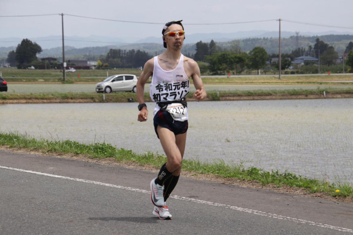 いわて奥州きらめきマラソン2019その3 給水(2)(15)・10km折返し編 2019/05/19