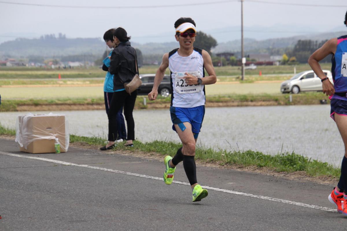いわて奥州きらめきマラソン2019その3 給水(2)(15)・10km折返し編 2019/05/19