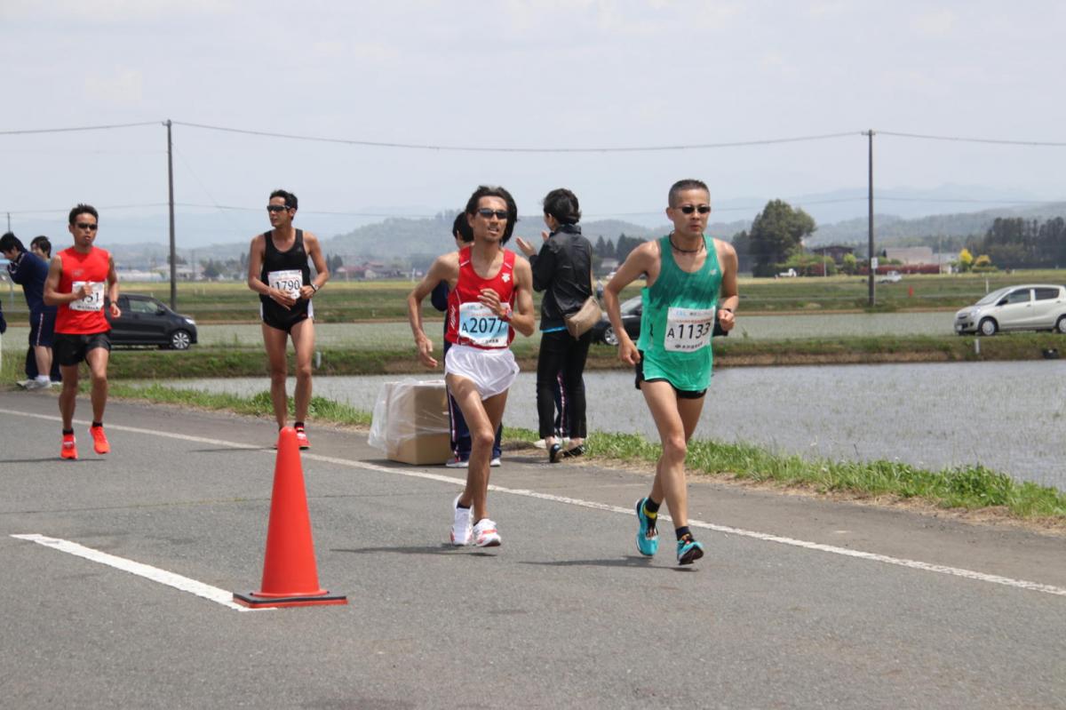 いわて奥州きらめきマラソン2019その3 給水(2)(15)・10km折返し編 2019/05/19