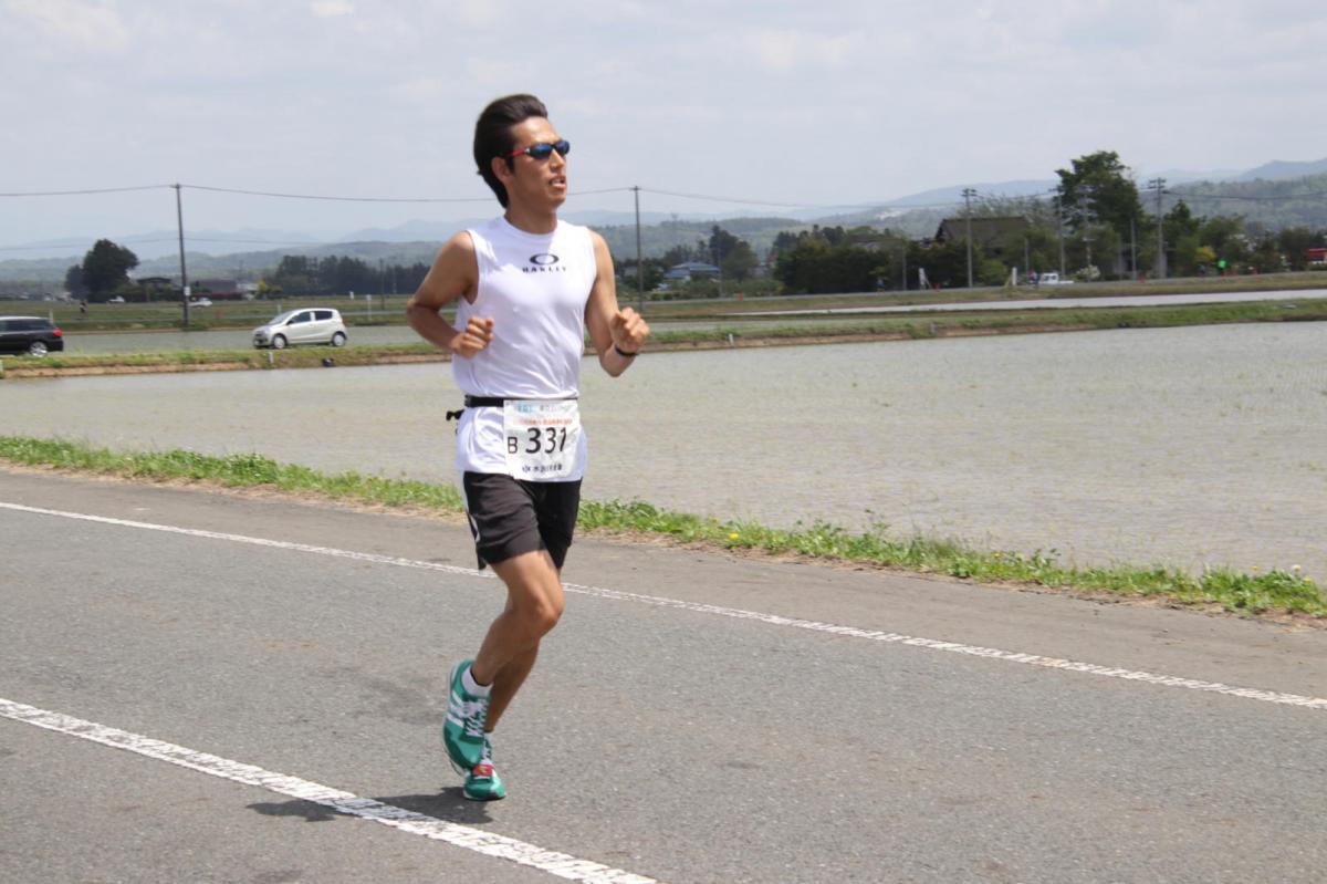 いわて奥州きらめきマラソン2019その3 給水(2)(15)・10km折返し編 2019/05/19