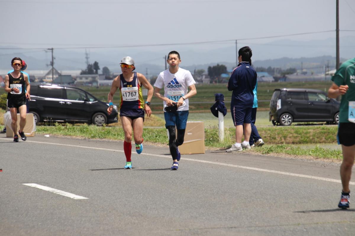 いわて奥州きらめきマラソン2019その3 給水(2)(15)・10km折返し編 2019/05/19