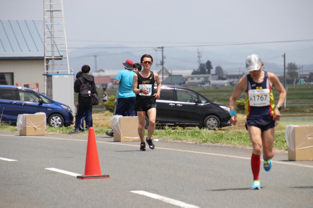 いわて奥州きらめきマラソン2019その3 給水(2)(15)・10km折返し編 2019/05/19