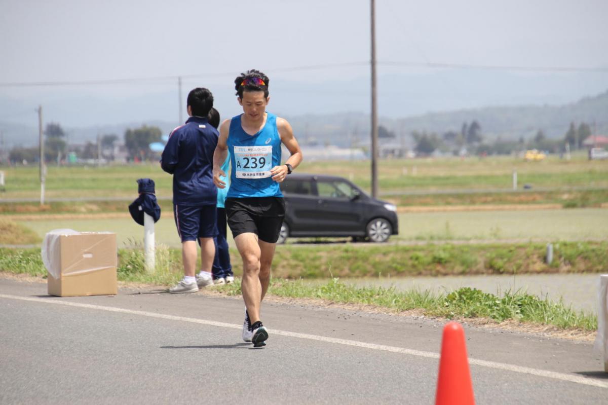 いわて奥州きらめきマラソン2019その3 給水(2)(15)・10km折返し編 2019/05/19