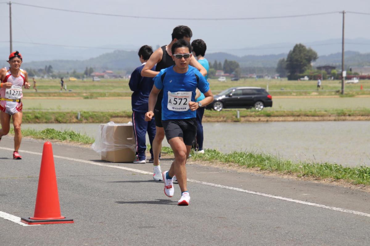 いわて奥州きらめきマラソン2019その3 給水(2)(15)・10km折返し編 2019/05/19