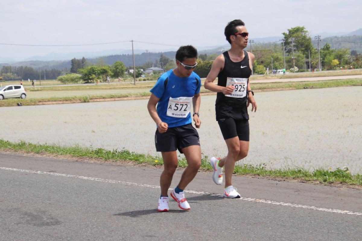いわて奥州きらめきマラソン2019その3 給水(2)(15)・10km折返し編 2019/05/19