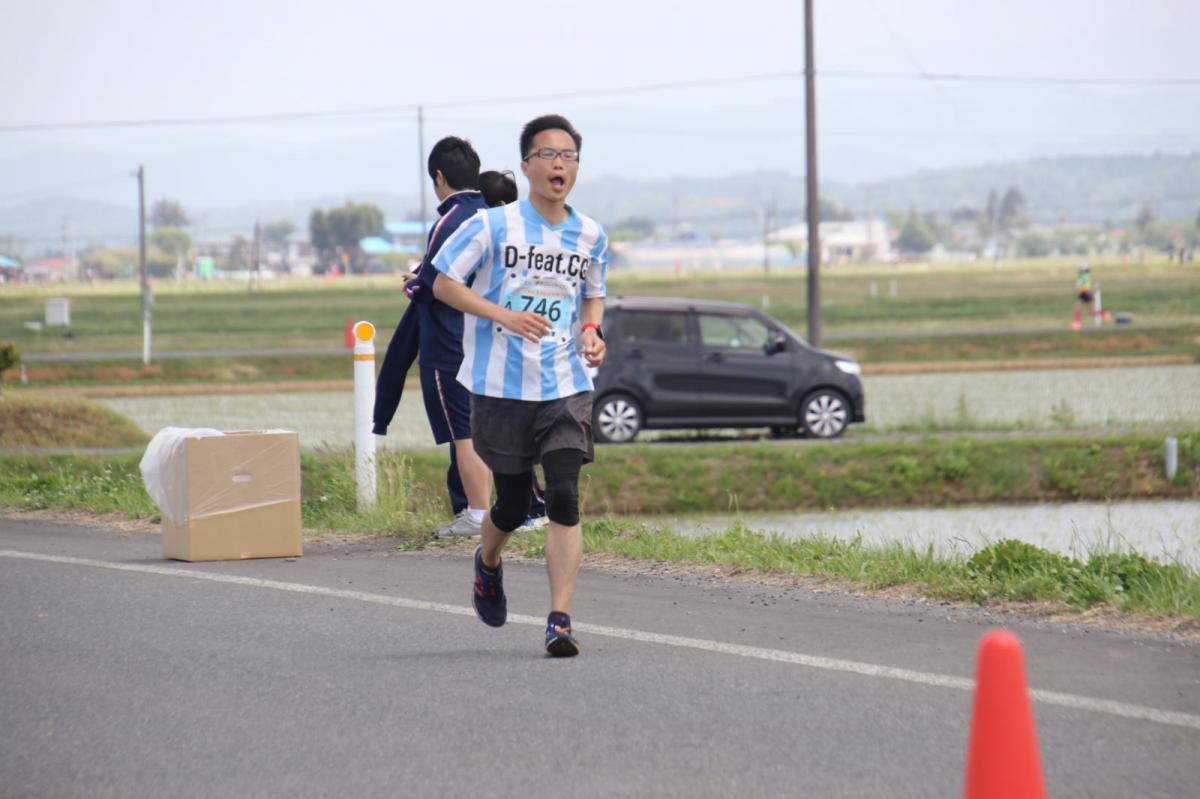 いわて奥州きらめきマラソン2019その3 給水(2)(15)・10km折返し編 2019/05/19