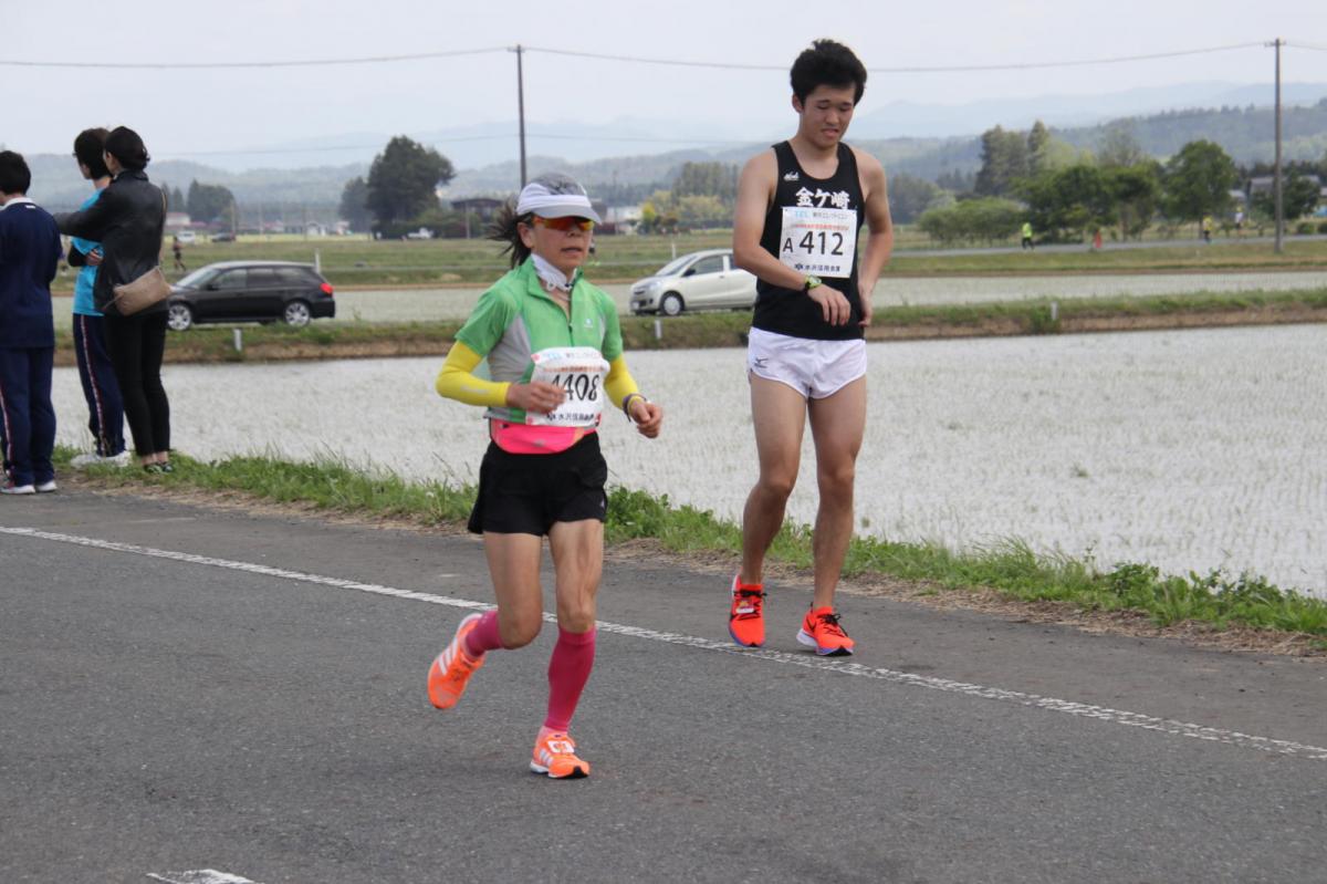 いわて奥州きらめきマラソン2019その3 給水(2)(15)・10km折返し編 2019/05/19