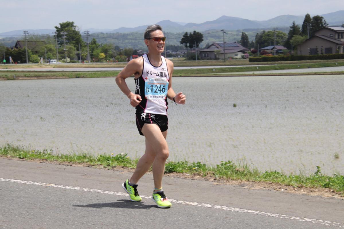 いわて奥州きらめきマラソン2019その3 給水(2)(15)・10km折返し編 2019/05/19