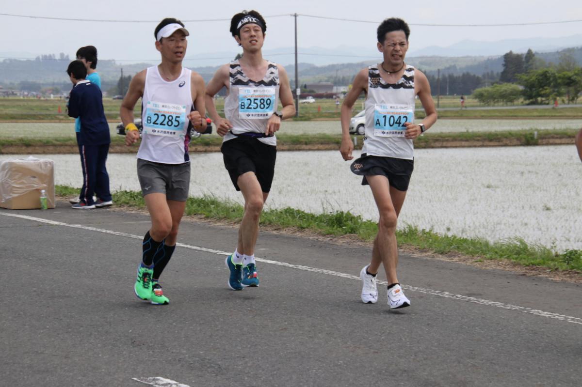 いわて奥州きらめきマラソン2019その3 給水(2)(15)・10km折返し編 2019/05/19