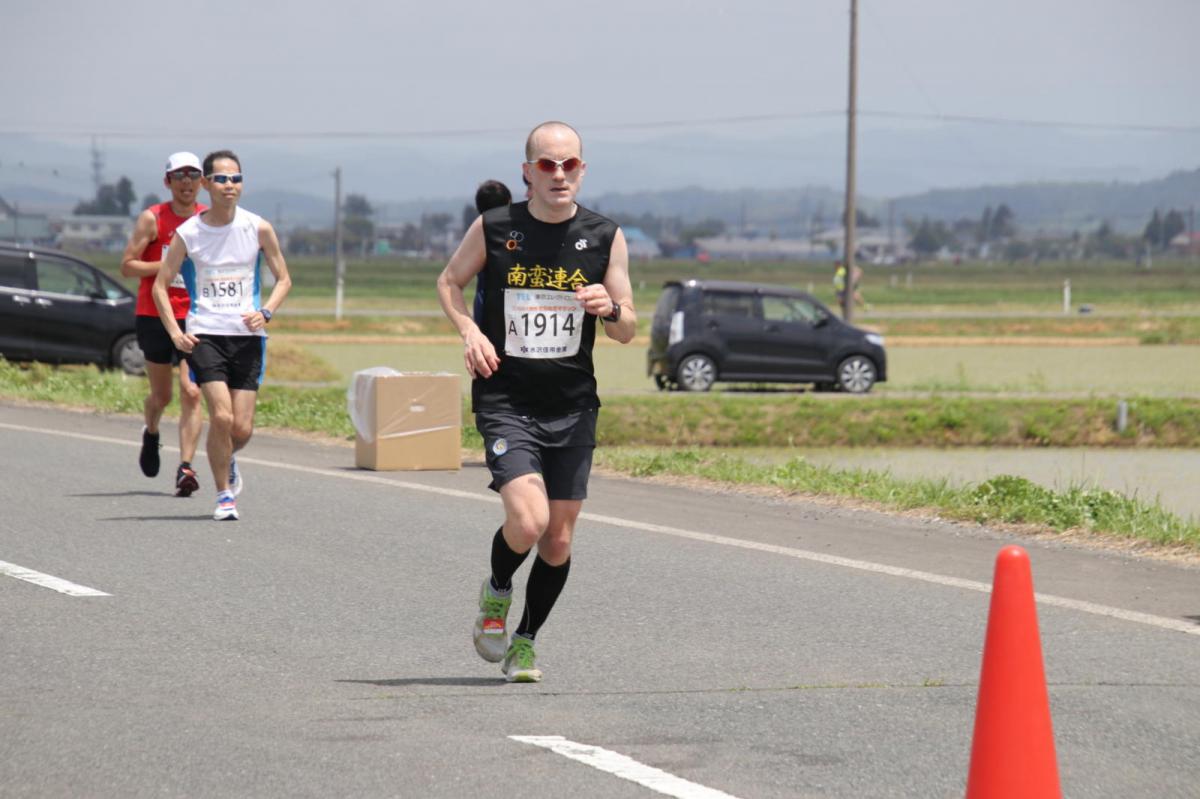 いわて奥州きらめきマラソン2019その3 給水(2)(15)・10km折返し編 2019/05/19