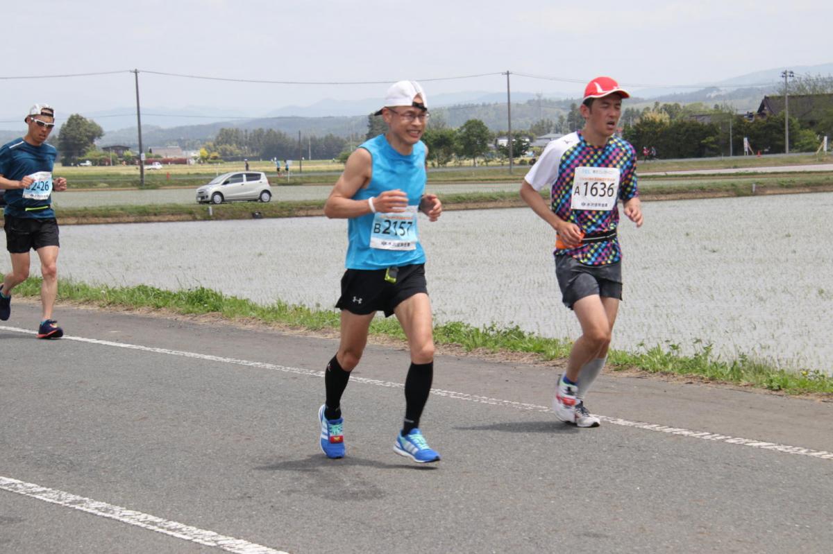 いわて奥州きらめきマラソン2019その3 給水(2)(15)・10km折返し編 2019/05/19