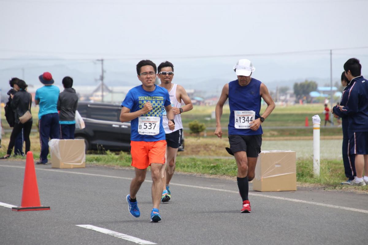 いわて奥州きらめきマラソン2019その3 給水(2)(15)・10km折返し編 2019/05/19