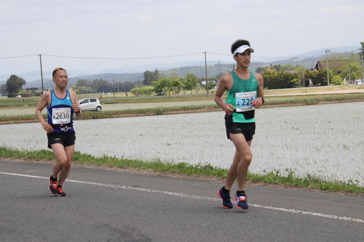 いわて奥州きらめきマラソン2019その3 給水(2)(15)・10km折返し編 2019/05/19